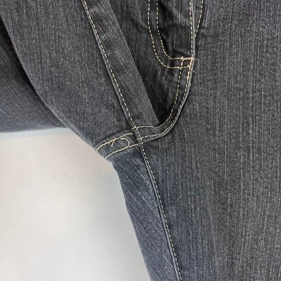 Burberry Women's Jeans Size 8 Flared in Black/Gray Denim - Picture 6 of 8